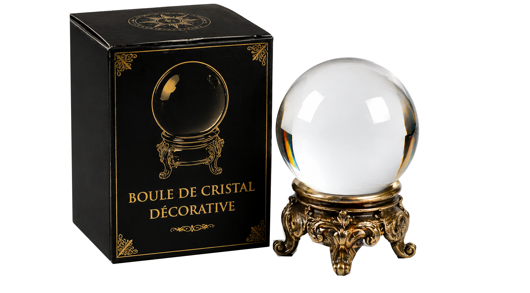 Boules de Cristal Décoratives